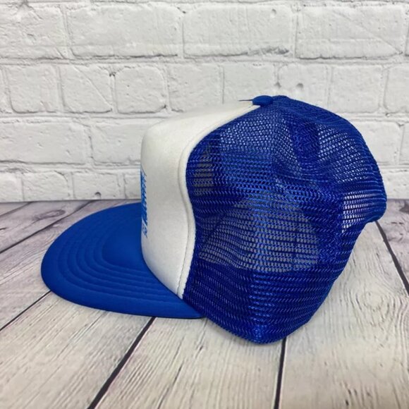 Vintage West End Truck & Trailer Trucker Hat Mesh Cap One Size Fits All Snapback - Picture 2 of 7